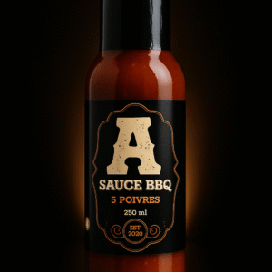 Sauce BBQ A - 5 poivres