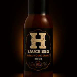 Sauce BBQ H - Bière noire épicée