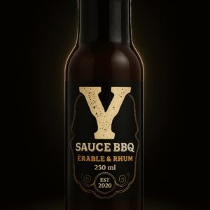 Sauce BBQ Y - Érable et rhum