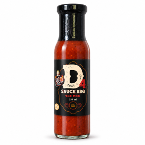 Bouteille de sauce BBQ D4 Tex Mex BonBBQ, 250 ml