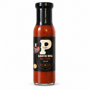 Bouteille de sauce BBQ P fumée BonBBQ, 250 ml