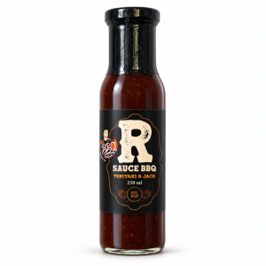 Bouteille de sauce BBQ R teriyaki et whisky BonBBQ, 250 ml