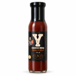 Bouteille de sauce BBQ Y à l’érable et au rhum BonBBQ, 250 ml